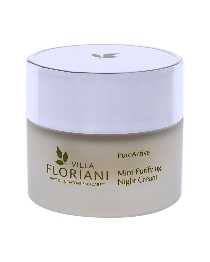 Villa Floriani 1.69oz Pureactive Purifying Night Cream - Mint