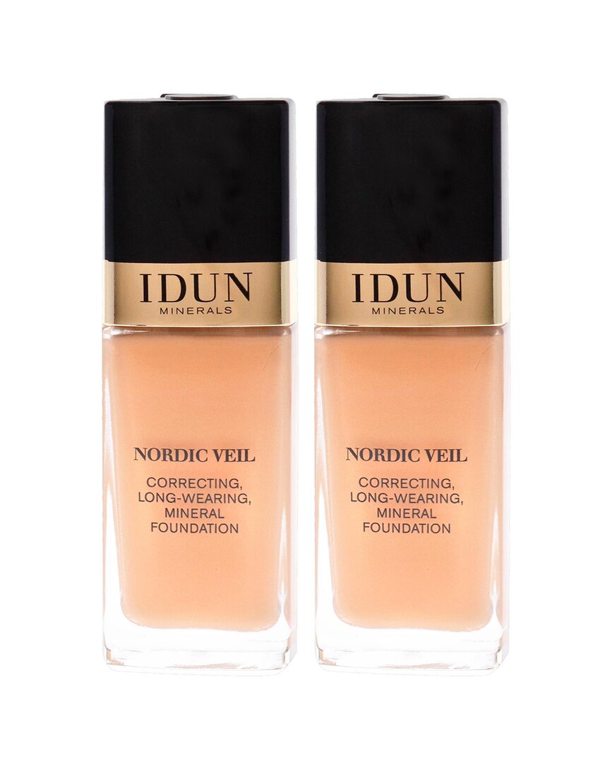 Idun Minerals Women's 0.88oz 309 Svea Nordic Veil Foundation - Pack Of 2