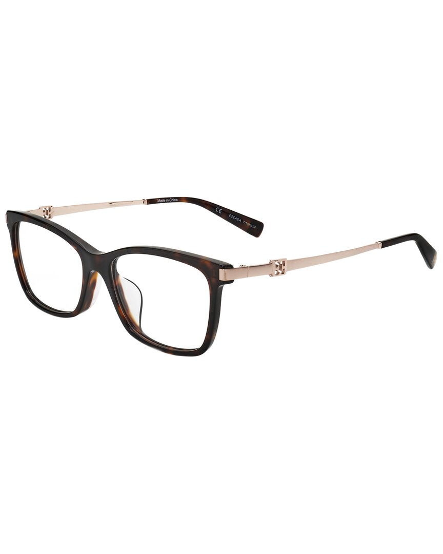 Escada Women's Vesa39f 54mm Optical Frames In Brown