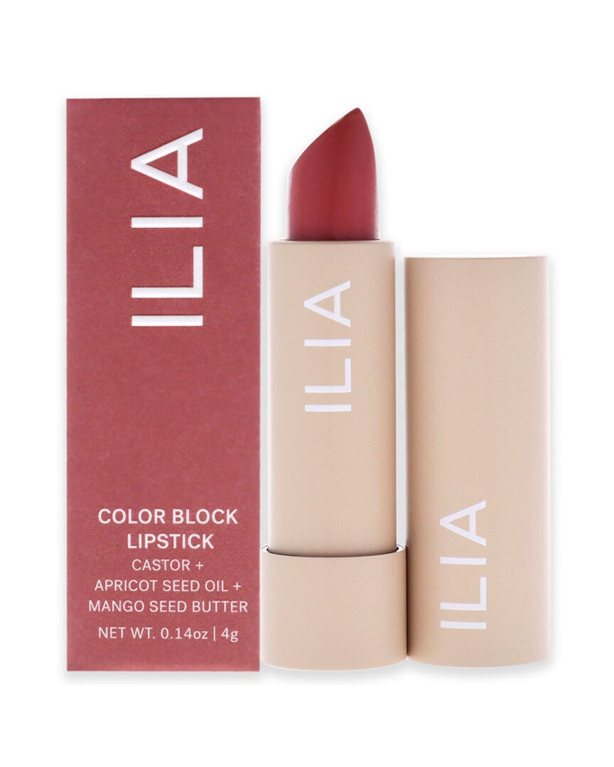 Ilia Beauty Ilia 0.14oz Color Block High Impact Lipstick - Cinnabar In White