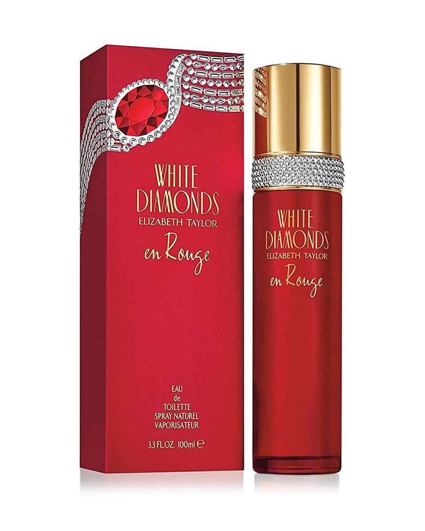 Elizabeth Taylor Women's 3.4oz White Diamonds En Rouge Edt Spray
