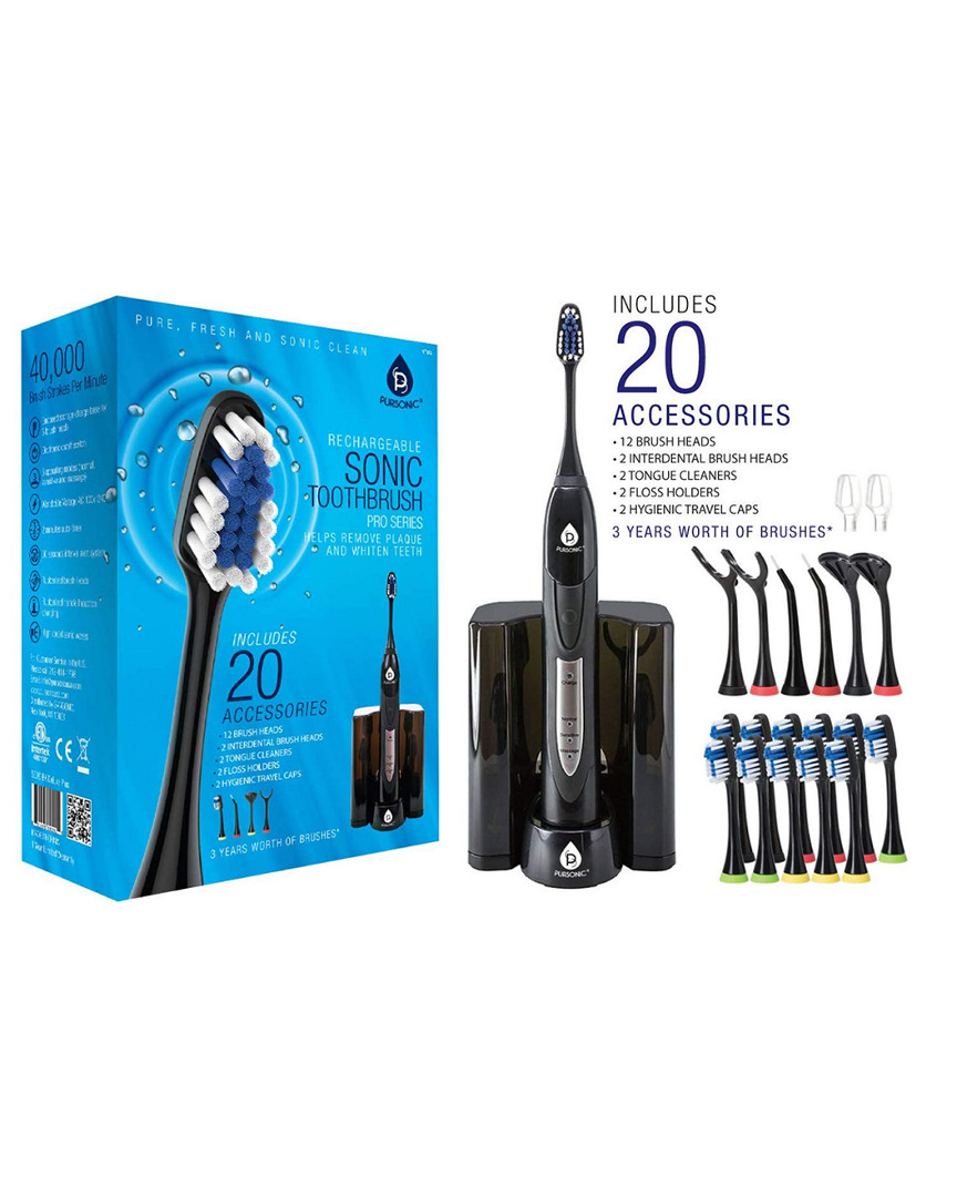 Pursonic Electric Toothbrush With Dock Charger