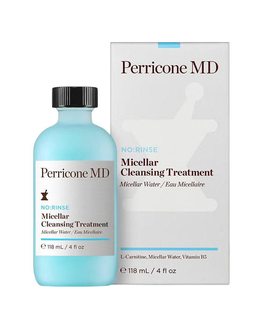 Perricone Md Unisex 4oz No:rinse Micellar Cleansing Treatment In White
