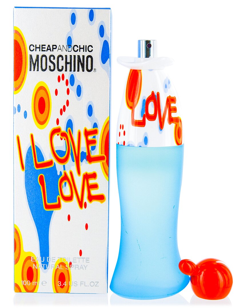 Moschino Women's 3.3oz I Love Love Edt Spray