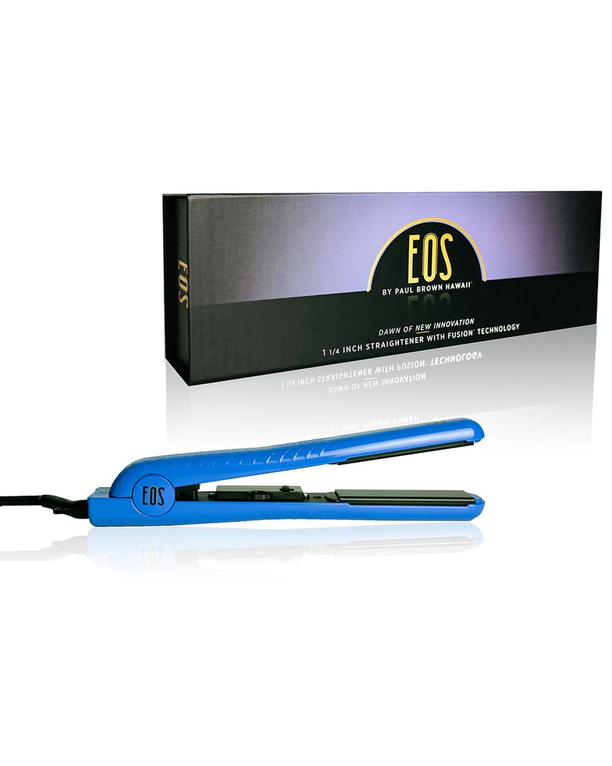 Paul Brown Hawaii 1.25in Patented Eos Technology Flat Iron In Blue