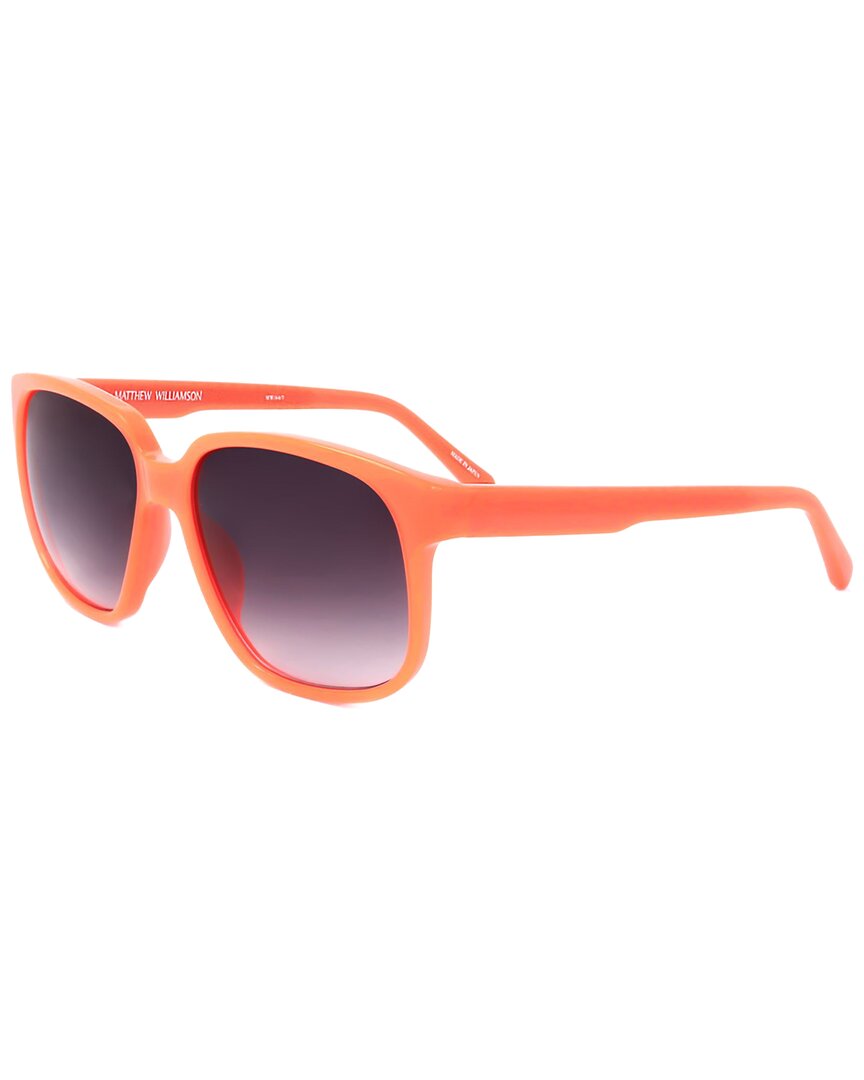 MATTHEW WILLIAMSON X LINDA FARROW MATTHEW WILLIAMSON BY LINDA FARROW UNISEX MW64 59MM SUNGLASSES
