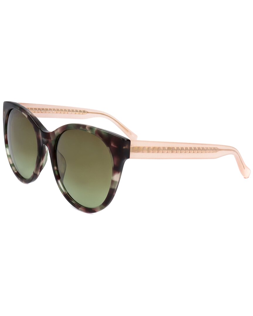 MATTHEW WILLIAMSON X LINDA FARROW MATTHEW WILLIAMSON BY LINDA FARROW UNISEX MW151 57MM SUNGLASSES