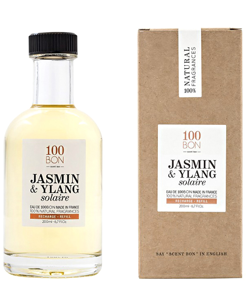 100 Bon 6.7oz Jasmin & Ylangsolaire Eau De Parfum Refill
