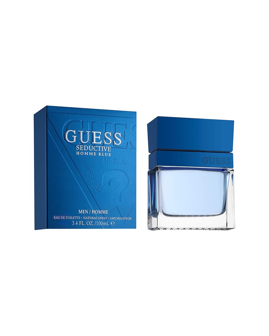 Guess Men's 3.4oz Seductive Blue Edt Spray