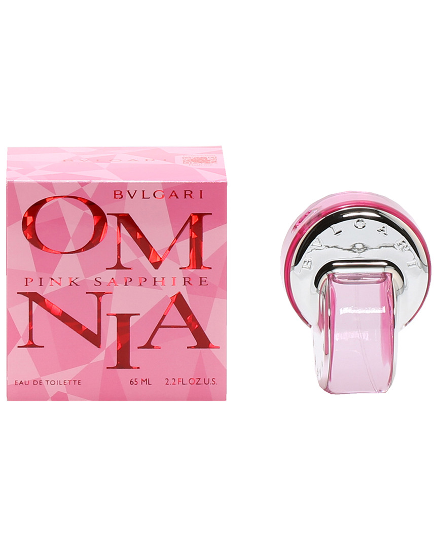 Bulgari 2.2oz Omnia Pink Sapphire Eau De Toilette Spray