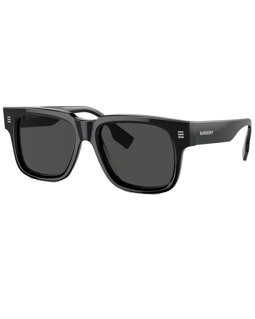 Burberry Men's Be4394 54mm Sunglasses In Black