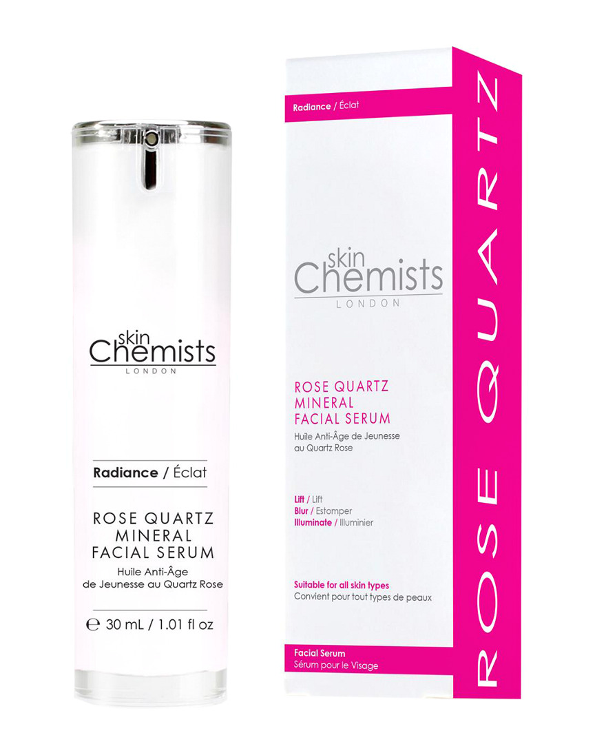 Skin Chemists 30ml Rose Quartz Mineral Facial Serum In White