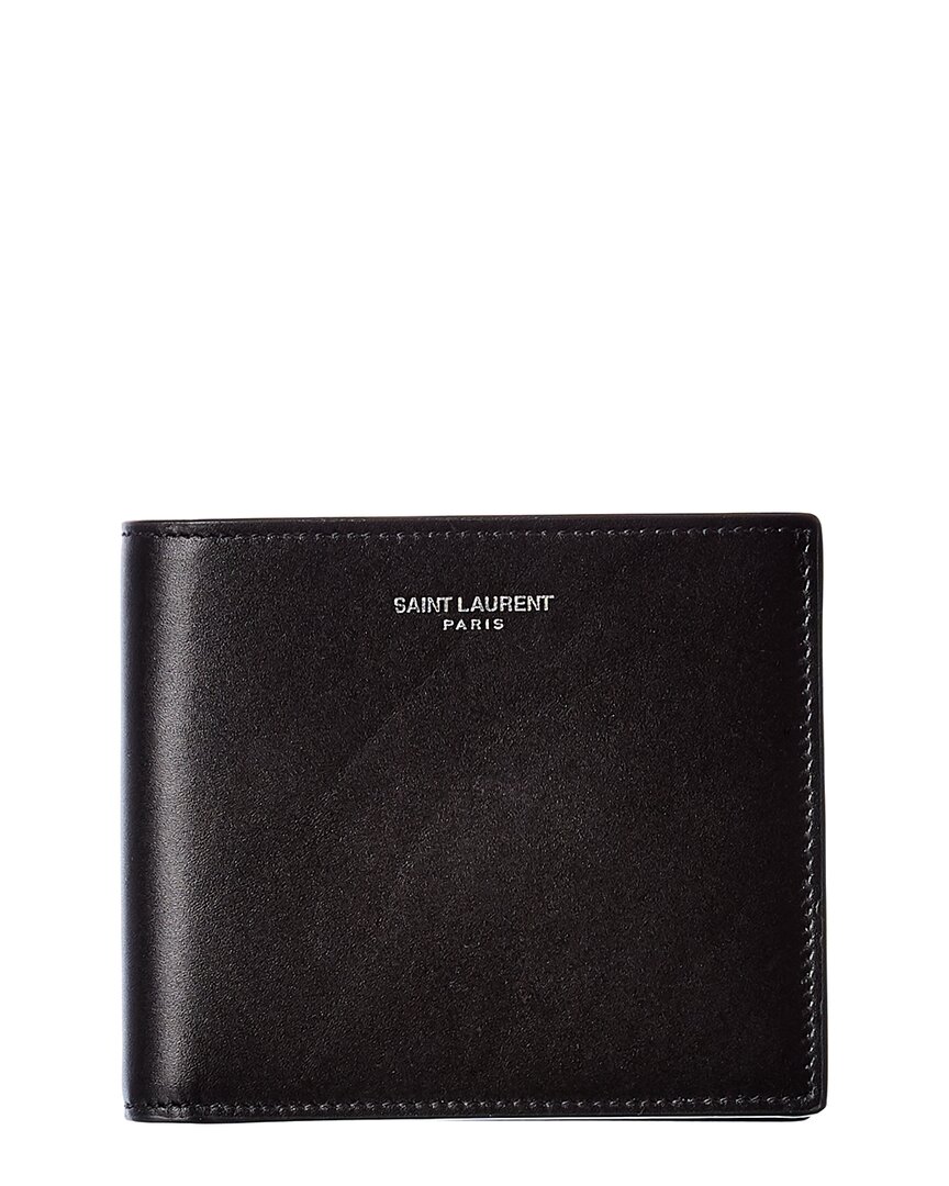 Saint Laurent East/west Leather Wallet