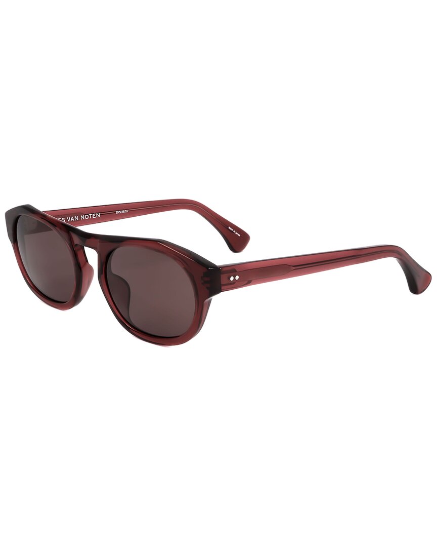 Dries Van Noten X Linda Farrow Dries Van Noten By Linda Farrow Women's Dvn38 50mm Sunglasses In Red