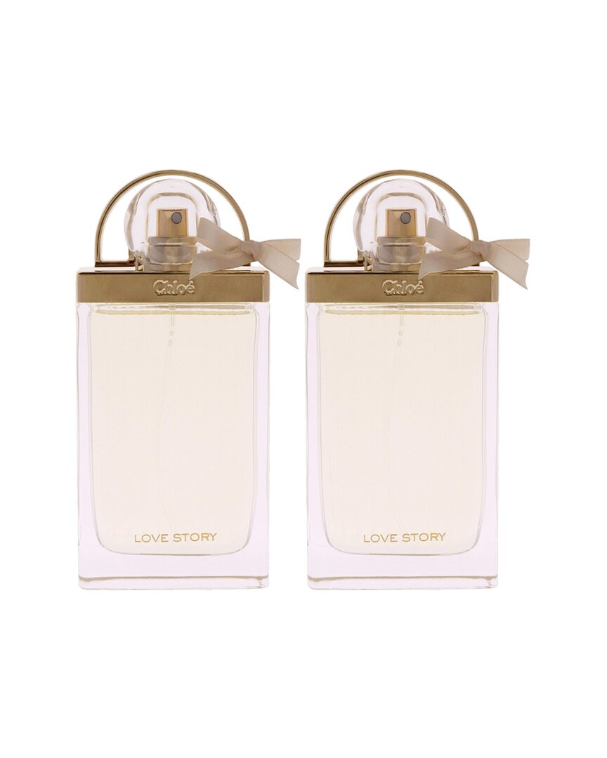 Chloé Women's 2.5oz Love Story Edp Spray - Pack Of 2 In Neutral