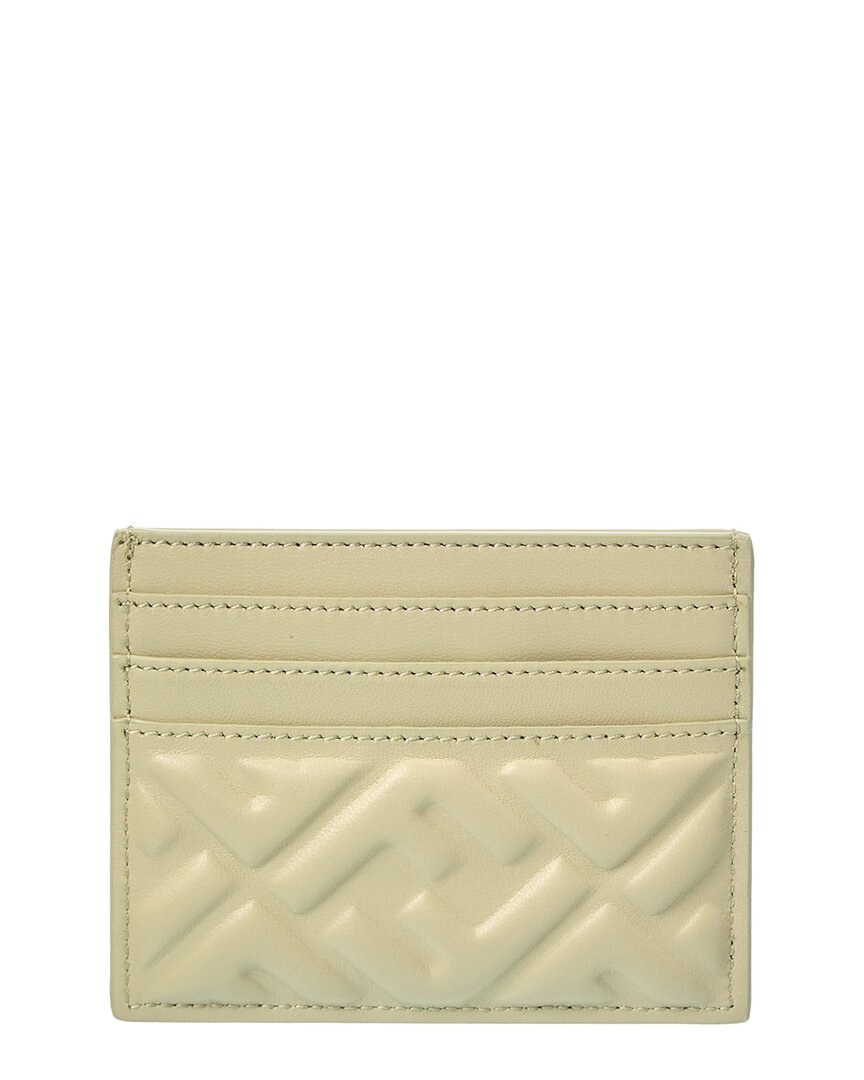 Fendi Baguette Leather Card Holder