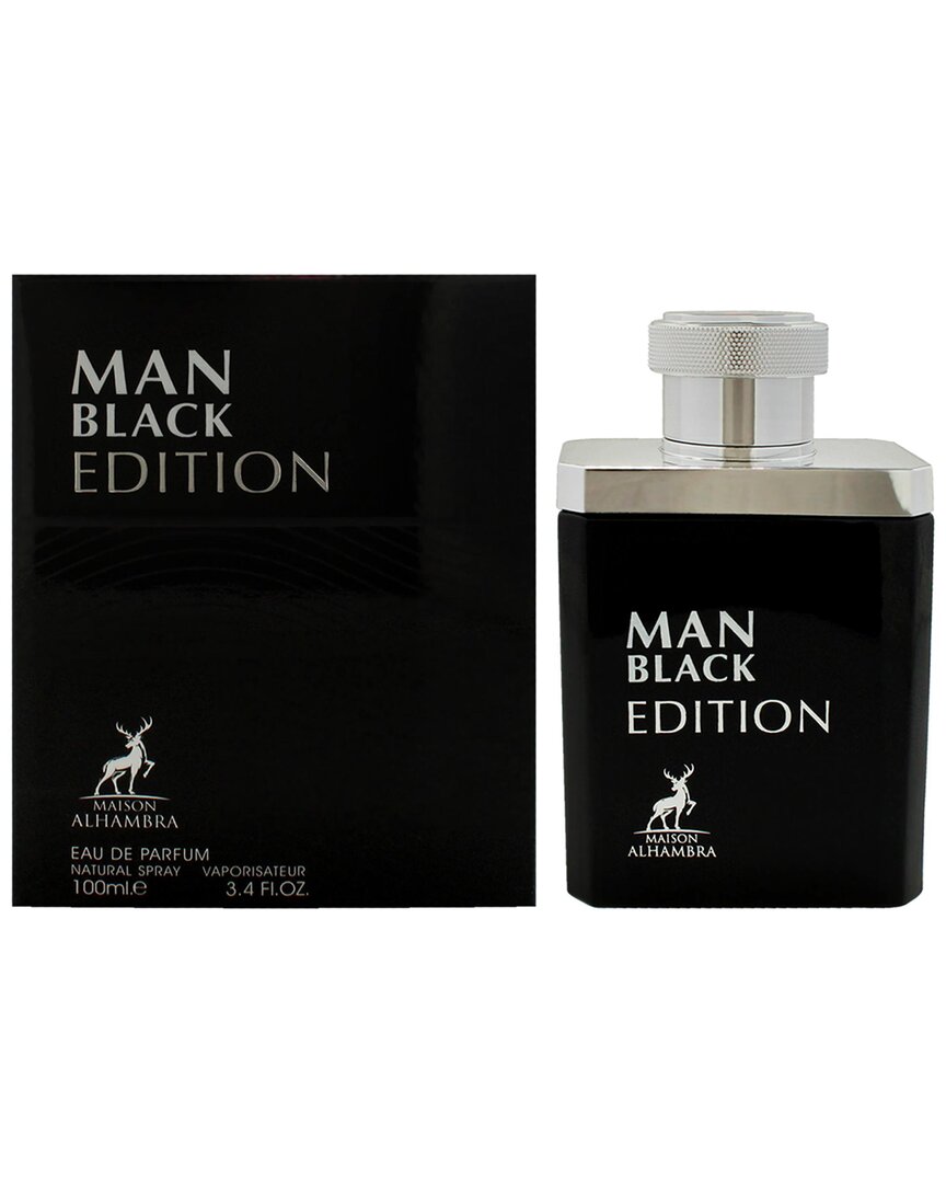 Maison Alhambra Men's 3.4oz Black Edition Edp