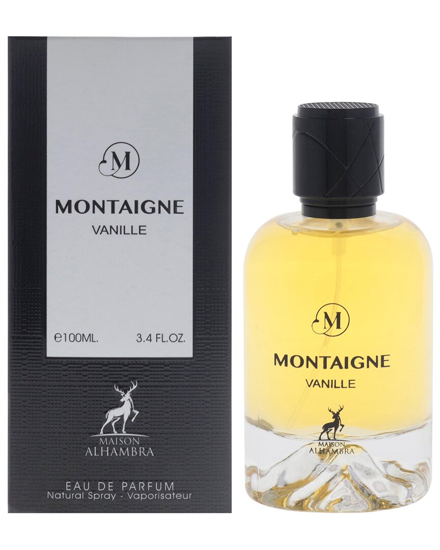 Maison Alhambra Unisex 3.4oz Montaigne Vanille Edp