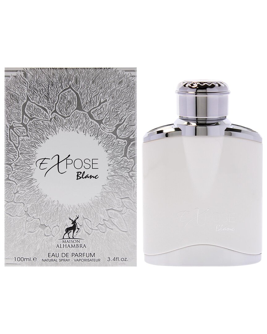 Maison Alhambra Men's 3.4oz Expose Blanc Edp
