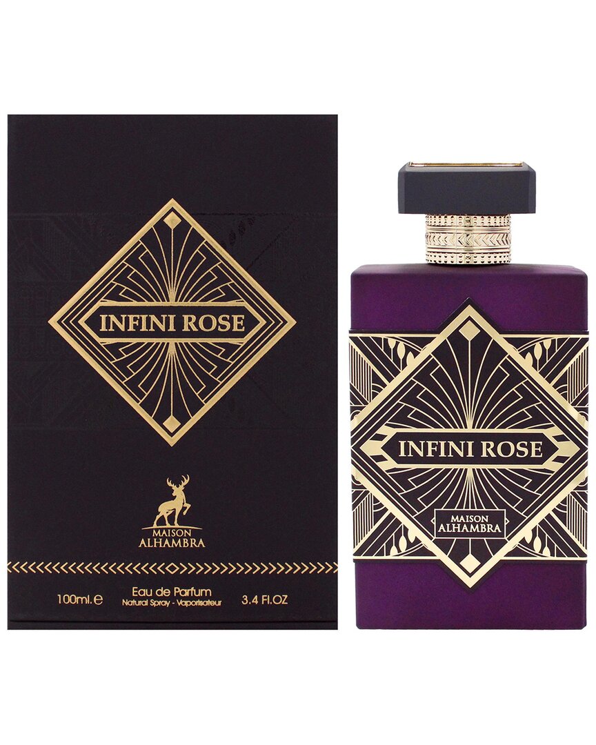 Maison Alhambra Unisex 3.4oz Infini Rose Edp