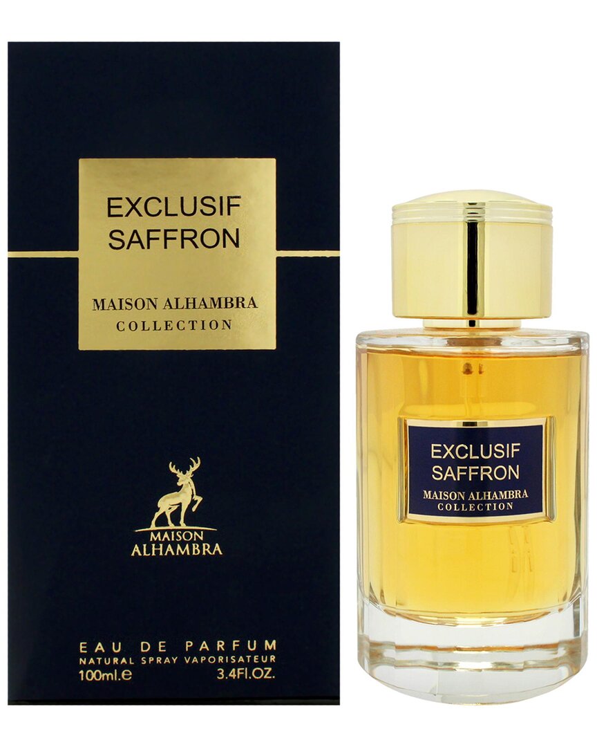 Maison Alhambra Unisex 3.4oz Exculsif Saffron Edp