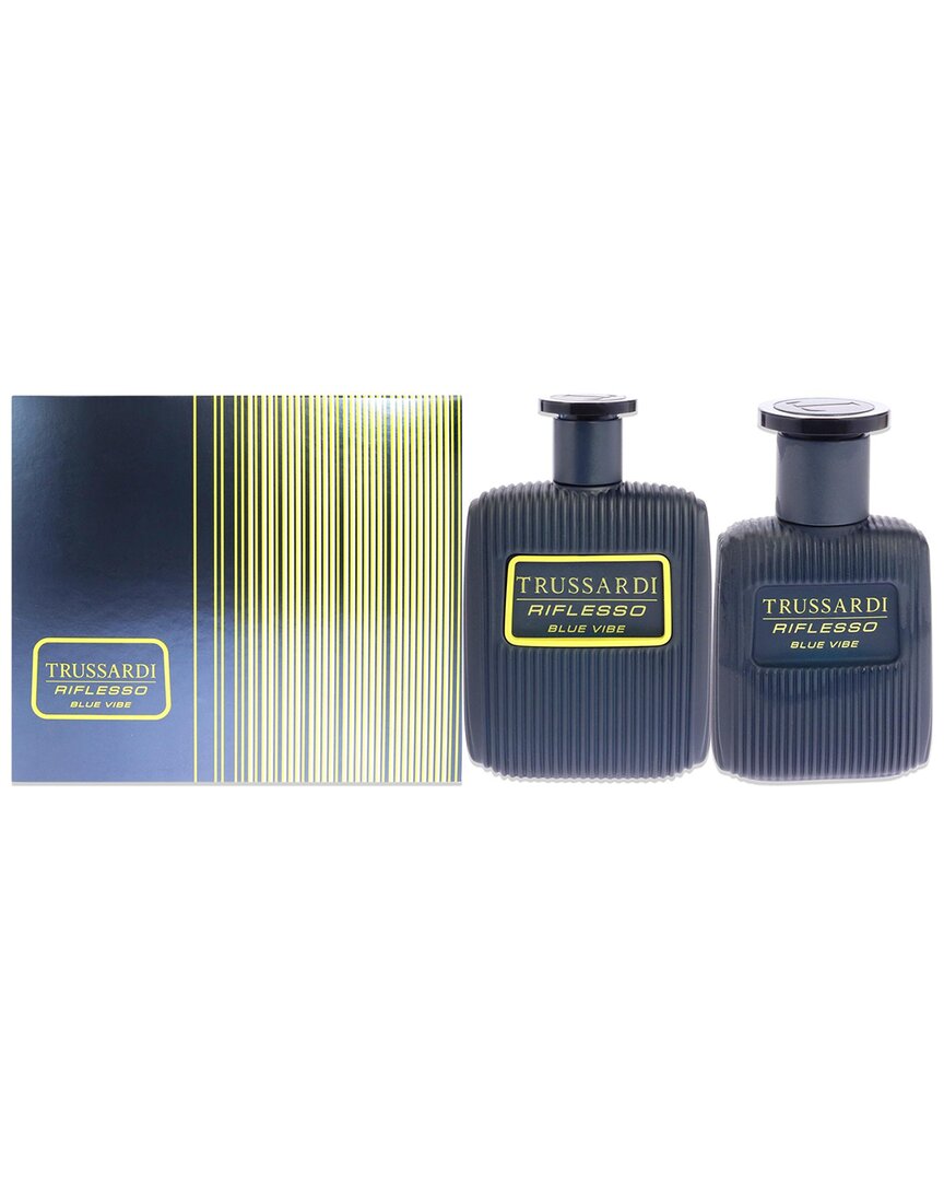 Trussardi Men's Riflesso Blue Vibe 2pc Gift Set