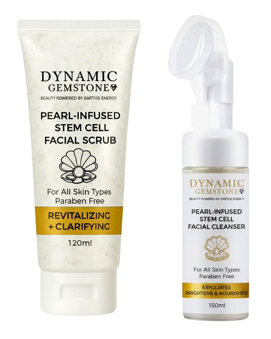 Dynamic Supreme Unisex 5oz Pearl-infused Stem Cell Facial Cleanser In Transparent