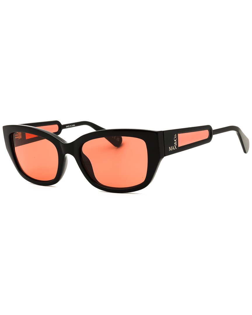 Max & Co By Max Mara Women's Mo0086 54mm Sunglasses In Black