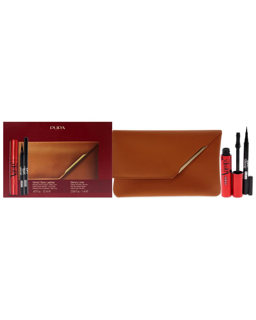 Pupa Milano 3pc Vamp Sexy Lashes & Skinny Liner Set