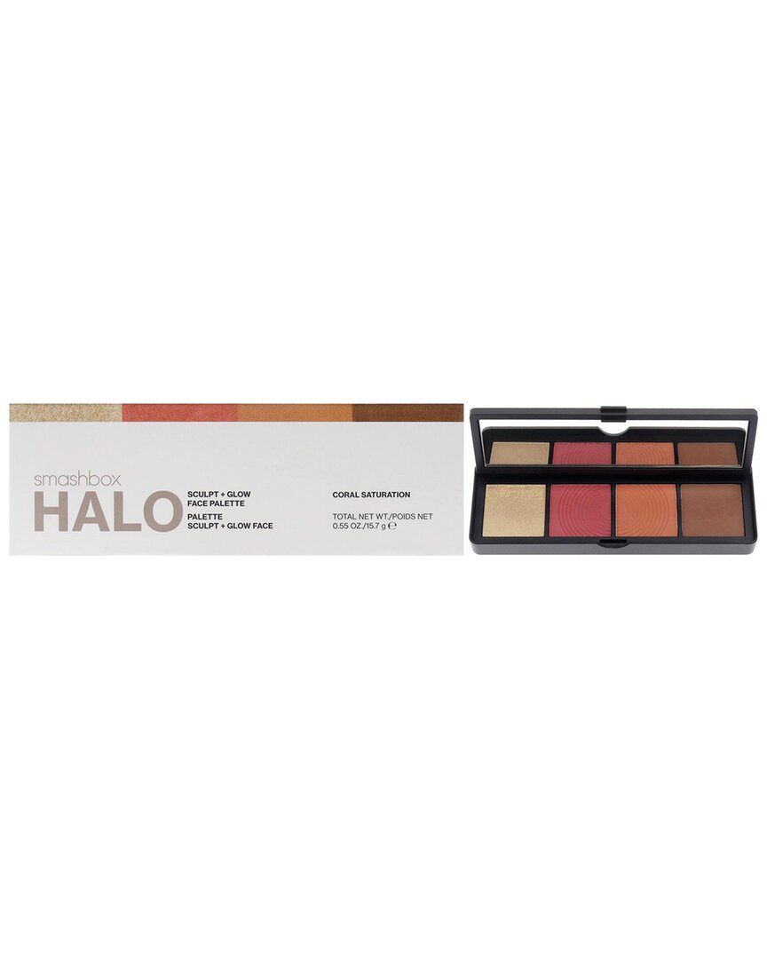 Smashbox Cosmetics Coral Saturation Halo Sculpt Plus Glow Face Palette