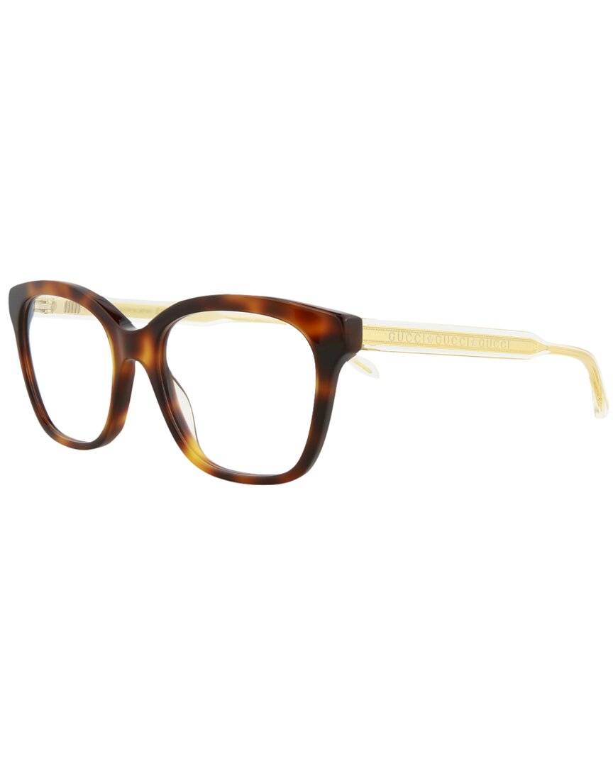 Shop Gucci Women's Gg0566on 140mm Optical Frames In Brown