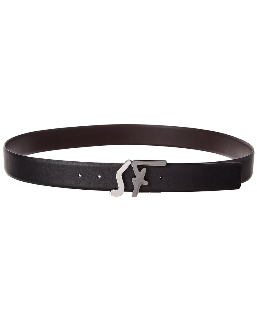 Ferragamo Reversible & Adjustable Leather Belt