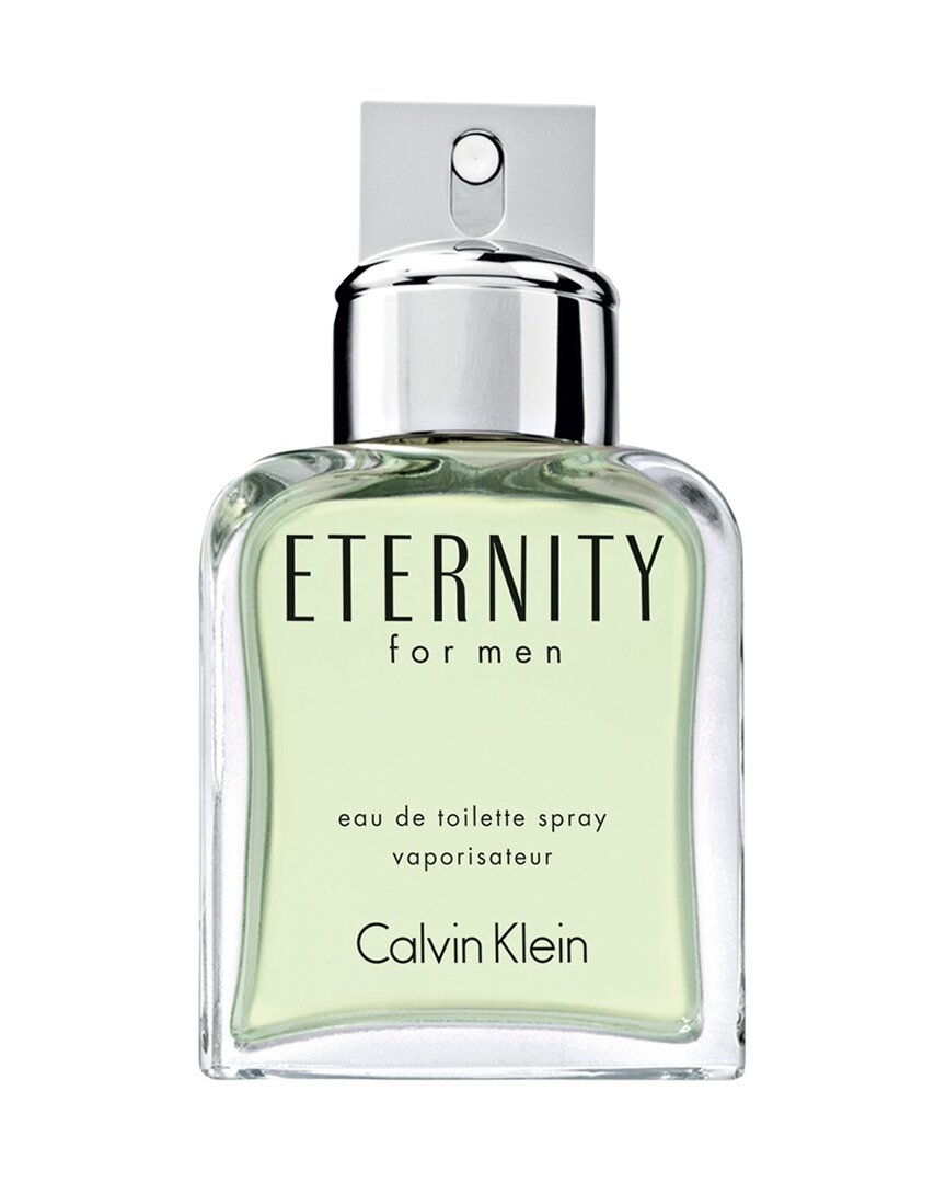 Calvin Klein Men's 3.4oz Eternity Edt Spray In White
