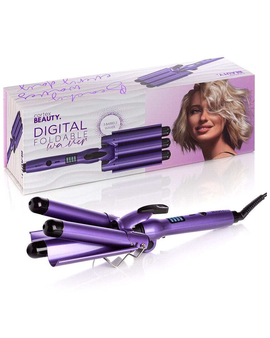 Cortex Beauty Women's Digital Wave Maker 1 Foldable Three Barrel Waver