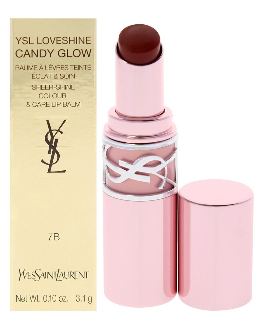 Saint Laurent Yves  0.10oz 7b Nude Pleasure Loveshine Candy Glow Lip Balm