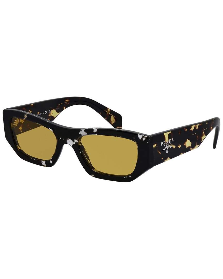 Prada Women's Pra01s 53mm Sunglasses In Black