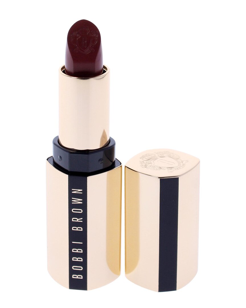 Bobbi Brown Cosmetics Women's 0.12oz 608 Downtown Plum Luxe Lipstick