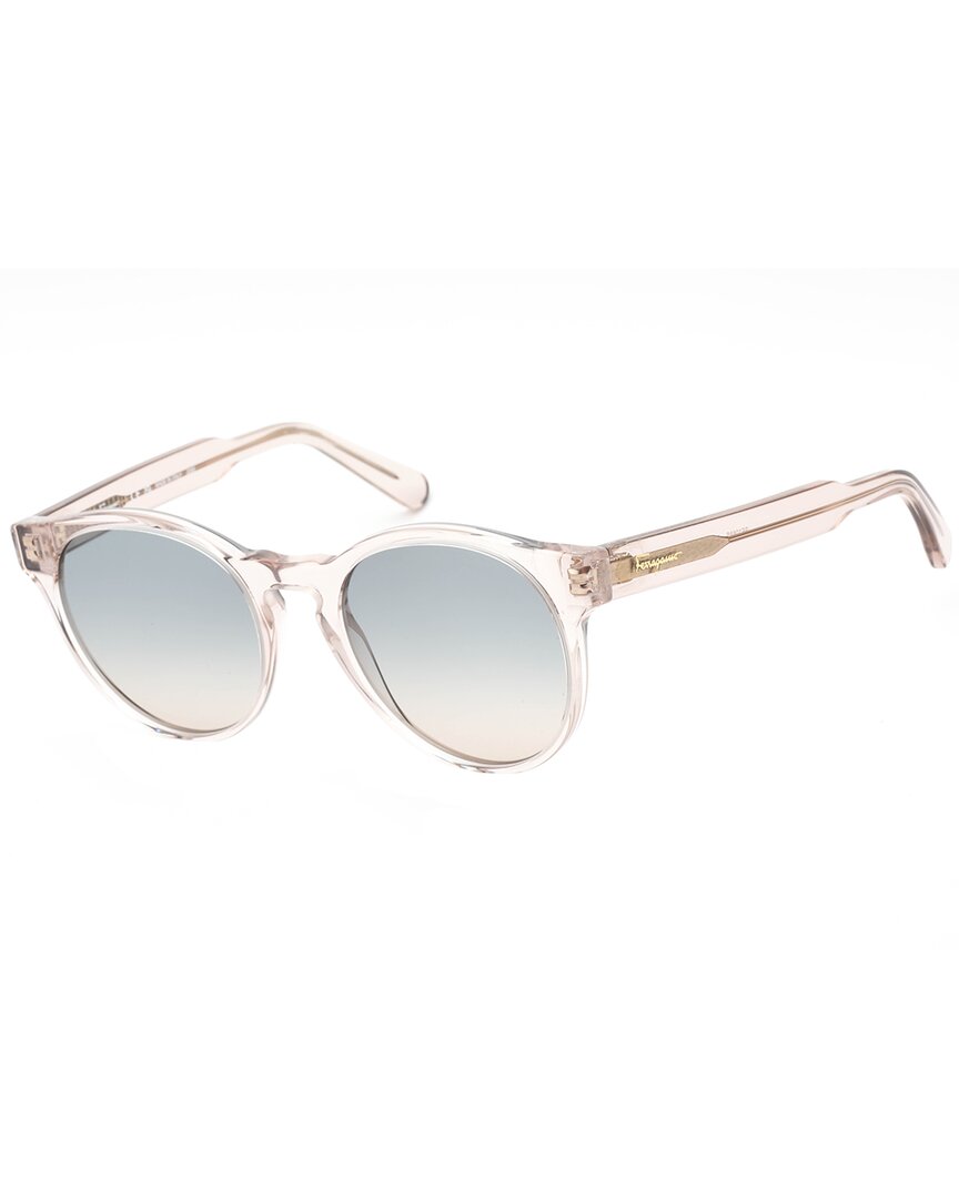 Ferragamo Salvatore  Blue Gradient Teacup Ladies Sunglasses Sf1068s 260 52