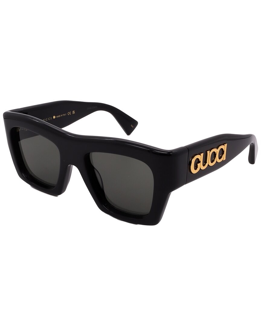 Gucci Grey Square Ladies Sunglasses Gg1772s 001 52
