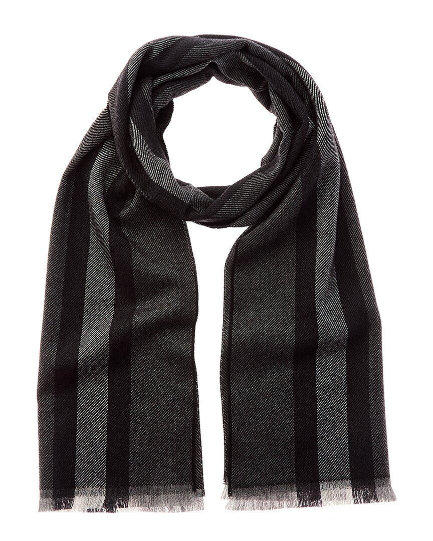Gucci Gg Wool Scarf In Green