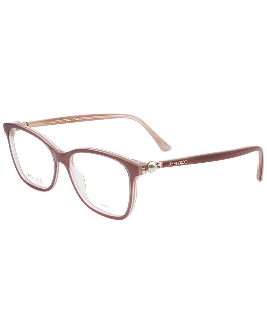 Jimmy Choo Women's 53 Mm Eyeglasses In Brown