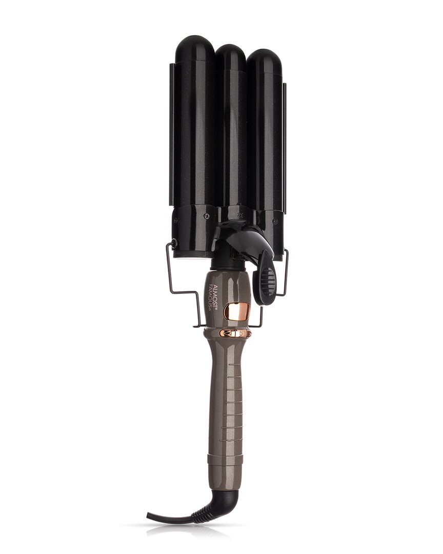 Almost Famous Wave Away Triple Barrel Curler With Tourmaline Ceramic Barrels
