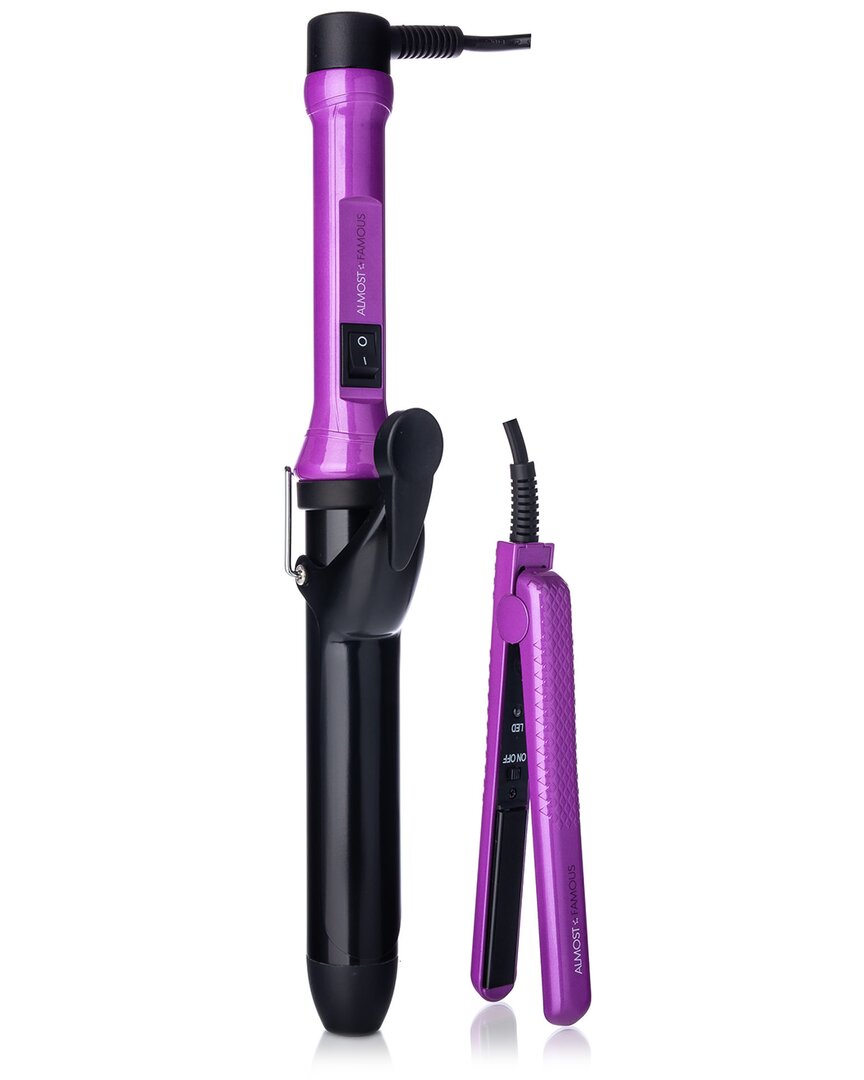Almost Famous Galactic Mermaid Waves Limited Edition Set With Curling Wand & Mini Togo