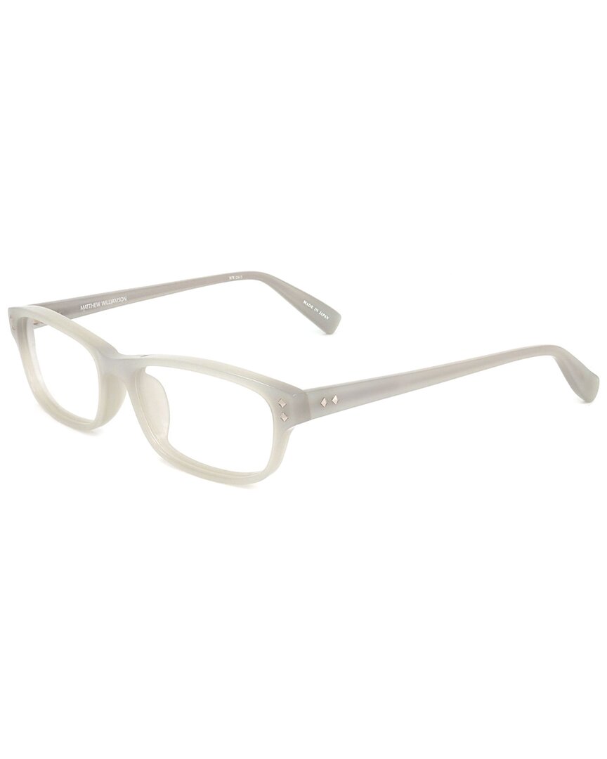 MATTHEW WILLIAMSON X LINDA FARROW MATTHEW WILLIAMSON BY LINDA FARROW UNISEX MW26 55MM OPTICAL FRAMES