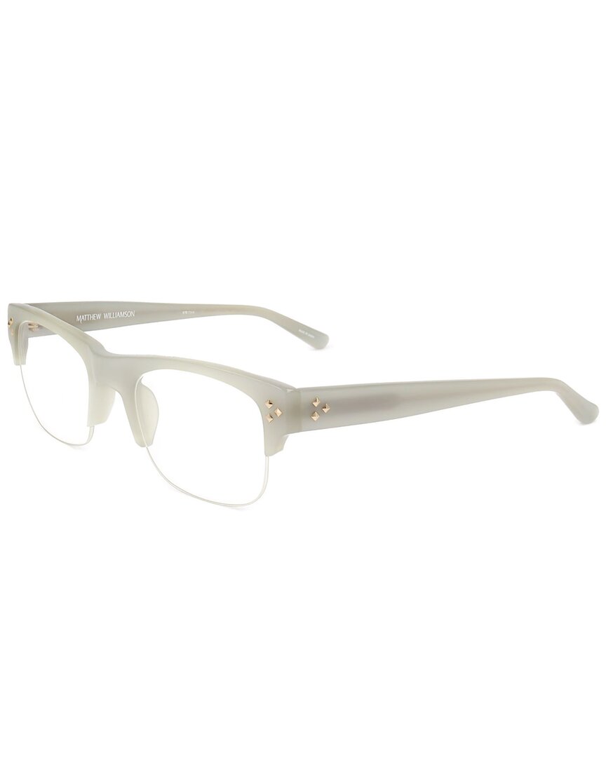 MATTHEW WILLIAMSON X LINDA FARROW MATTHEW WILLIAMSON BY LINDA FARROW UNISEX MW70 51MM OPTICAL FRAMES