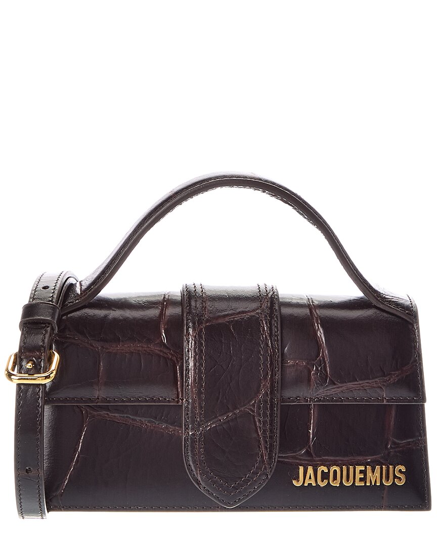 Jacquemus Le Bambino Leather Crossbody Women's Brown | eBay