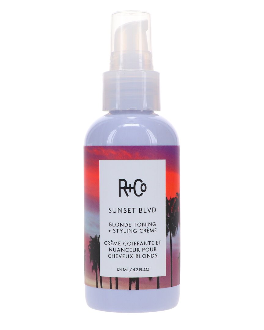 R + Co R+co Unisex 4.2oz Sunset Blvd Blonde Toning Style Crème