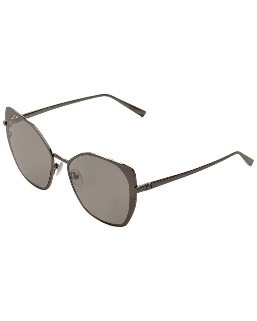Longchamp Women's Lo175s 56mm Sunglasses In Silver
