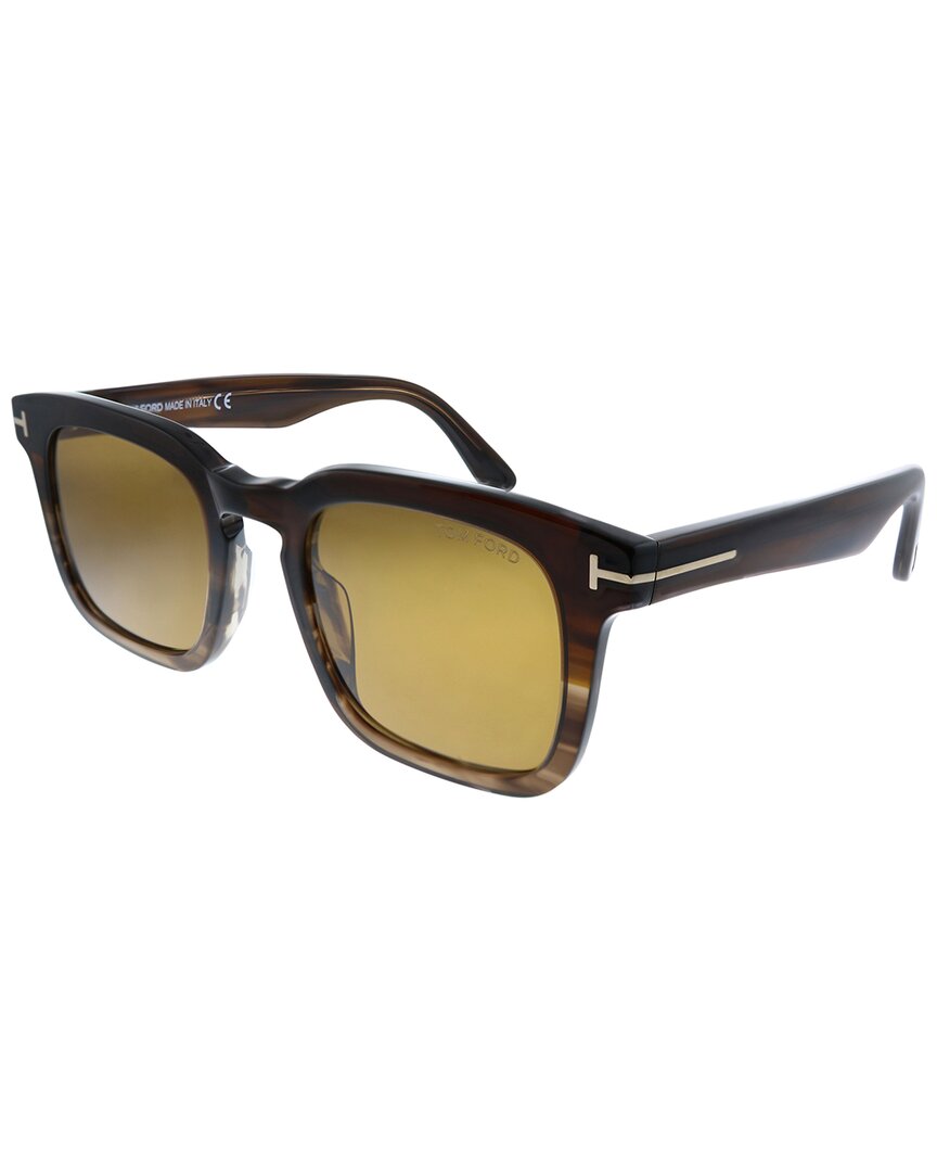 Tom Ford Men's Ft5621-b Dax 53mm Sunglasses