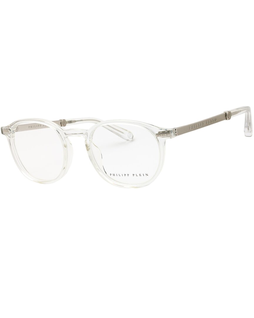 Philipp Plein Men's Vpp057m 51mm Optical Frames In Neutral